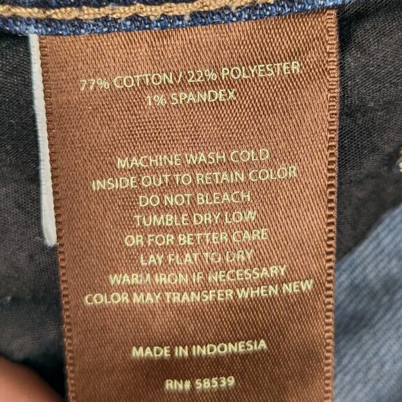 KUT From The Kloth 18W Catherine Boyfriend Jeans Women Blue Stretch Denim 40x30 - Picture 4 of 4